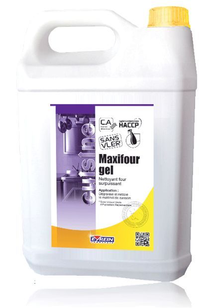 Maxifour Gel Nettoyant puissant pour fours 5Kg - 100355