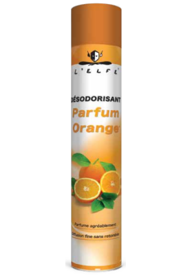 Désodorisant senteur Orange - Aérosol 750 ml - 111095
