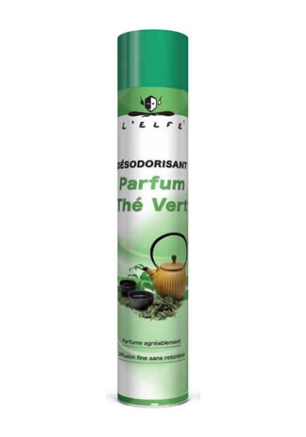 Désodorisant senteur Thé Vert - Aérosol 750 ml - 111096