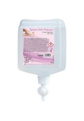 Speed Soft Premium Savon antiseptique 1L Recharge - 131048