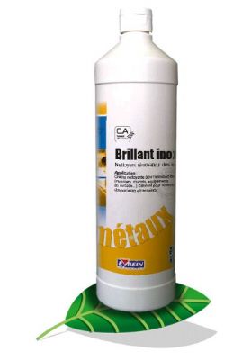 Brillant Inox Nettoyant Rénovateur Crème - 1 L - 100179