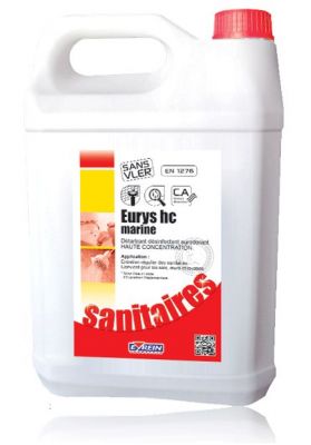 Eurys HC Marine Détergent sanitaires Surodorant 1L - 100110