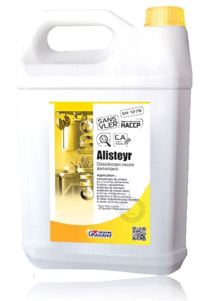 Alisteyr Désinfectant contact alimentaire 5L - 100144