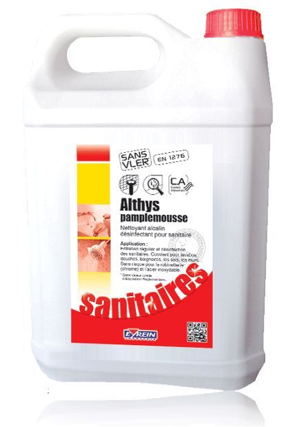 Althys Nettoyant & Désinfectant Sanitaires 5L - 100147