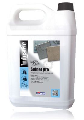 Solnet Pro Dégraissant Alcalin concentré 5L - 100476