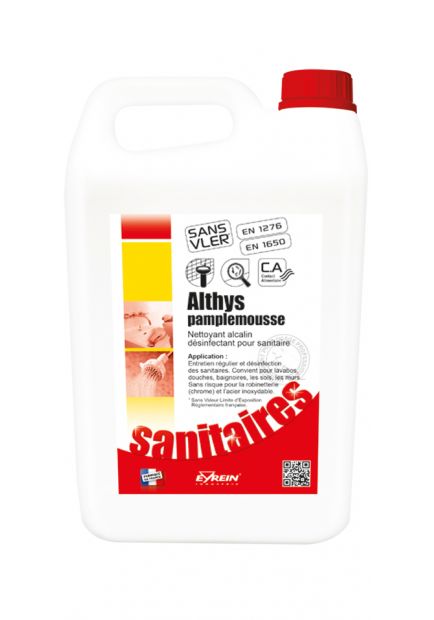 Althys Nettoyant & Désinfectant Sanitaires 5L - 100147