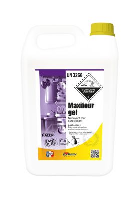 Maxifour Gel Nettoyant puissant pour fours 5Kg - 100355