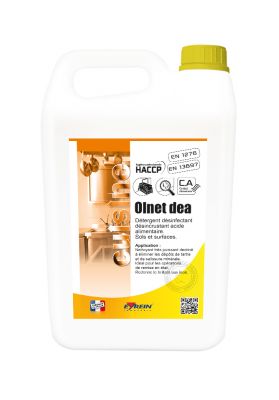 Olnet Dea Détergent Désinfectant Alimentaire 5Kg - 100390
