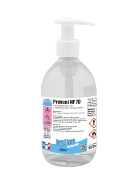 Prévent Lotion Hydroalcoolique Mains 500 ml - 100596