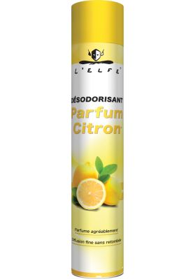 Désodorisant senteur Citron - Aérosol 750 ml - 102747