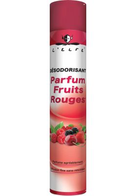 Désodorisant senteur Fruits Rouges - Aérosol 750 ml - 111577
