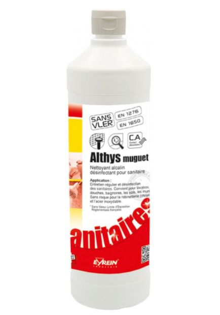 Althys Muguet Nettoyant Désinfectant Sanitaires 1L - 100146