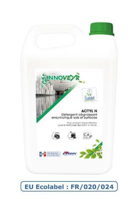 Actyl N Détergent Ecolabel enzymatique 5L - 111782