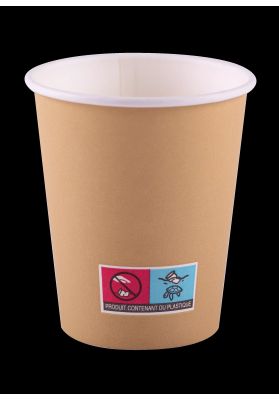 Gobelet en carton neutre 20 cl - 150557