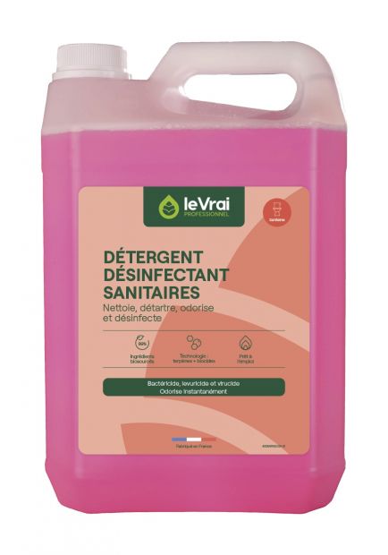VRAI PRO DETERGENT DESINFECTANT PAE BIDON 5L 4522 - 115237
