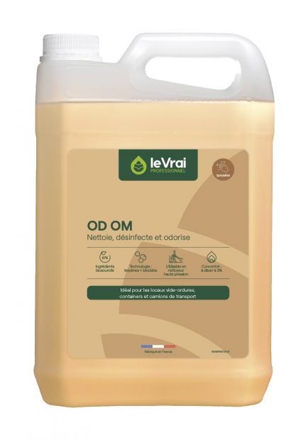 OD OM Détergent Désinfectant Vide-ordures 5L (Le Vrai) - 115276