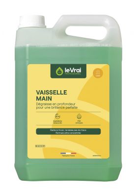 Liquide vaisselle manuelle 5L (Le Vrai) - 115613
