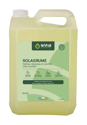 Solagrume Détergent dégraissant sols 5L (Le Vrai) - 119850
