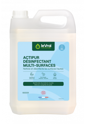 Actipur Détergent désinfectant surfaces 5L (Le Vrai) - 150476