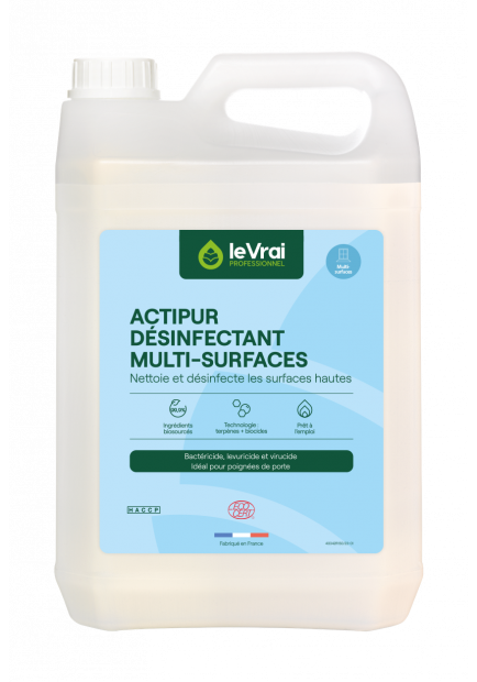 Actipur Détergent désinfectant surfaces 5L (Le Vrai) - 150476