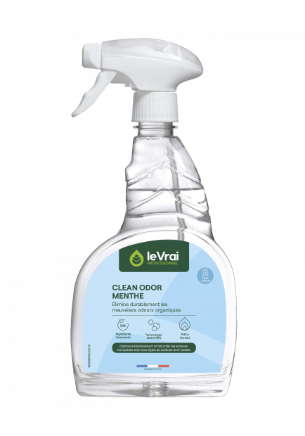 Clean Odor Destructeur d'odeur Menthe 750 ml (Le Vrai) - 115287