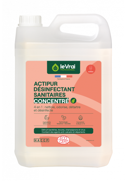Actipur Désinfectant sanitaires concentré 5L (le Vrai) - 150483