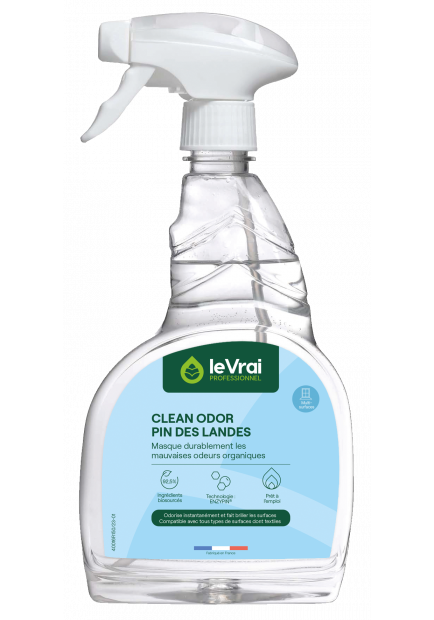 Clean Odor Nettoyant & Dest. d'odeur 750 ml (Le Vrai) - 152277