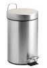 Poubelle à pédale en inox anticorrosion 5 Litres - 101894