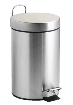 Poubelle à pédale en inox anticorrosion 5 Litres - 101894