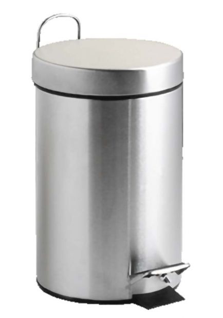 Poubelle à pédale en inox anticorrosion 5 Litres - 101894