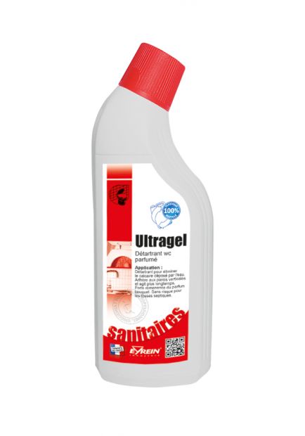 Ultragel Détartrant WC Gelifié et Parfumé 750 ml - 100504
