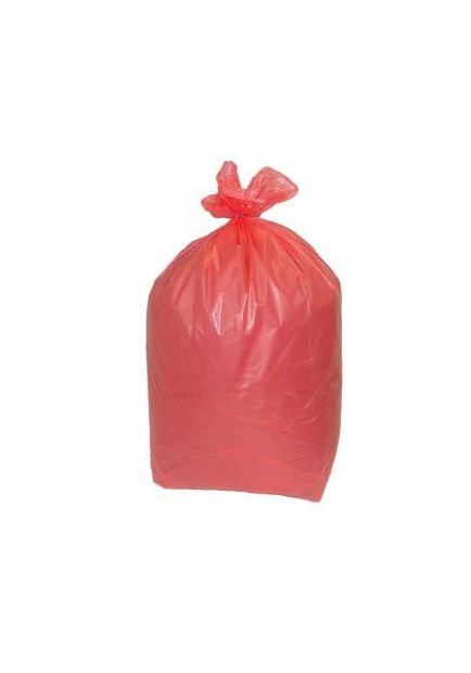 Sac poubelle rouge 130L BD - 111649