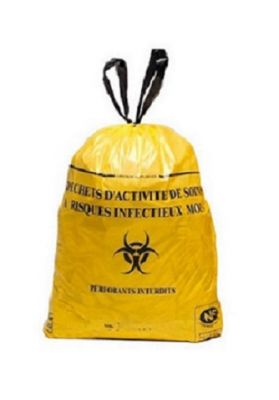 Sac poubelle Dasri jaune 30L BD - 101802