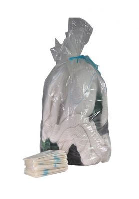Sac transparent 100% hydrosoluble eau chaude - 150356