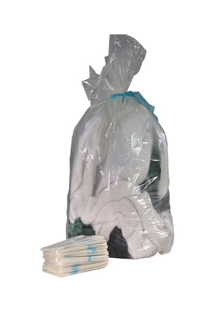 Sac transparent 100% hydrosoluble eau chaude - 150356