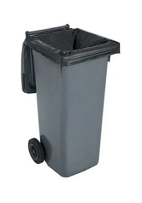 HOUSSES CONTAINER 240L/3 BD NOIR CART 100 - 111825