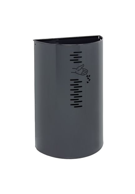 Poubelle murale 40L pour l'extérieur - 150223