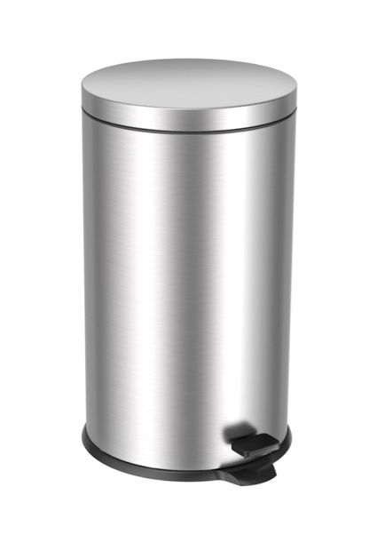 Poubelle à pédale en inox anticorrosion 40L - 150564