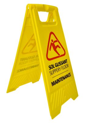 Panneau signalisation "Sols Glissants" - 102902