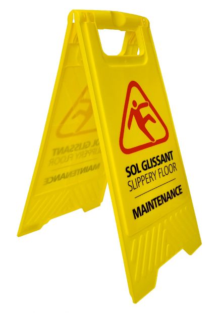 Panneau signalisation "Sols Glissants" - 102902