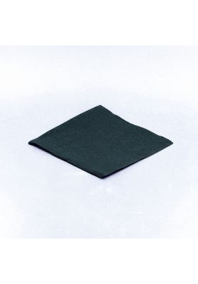 SERVIETTE MICRO POINT NOIR 20X20 X1200 S20022N - 114005