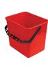 Seau rouge en polypropylène 4L - 101392